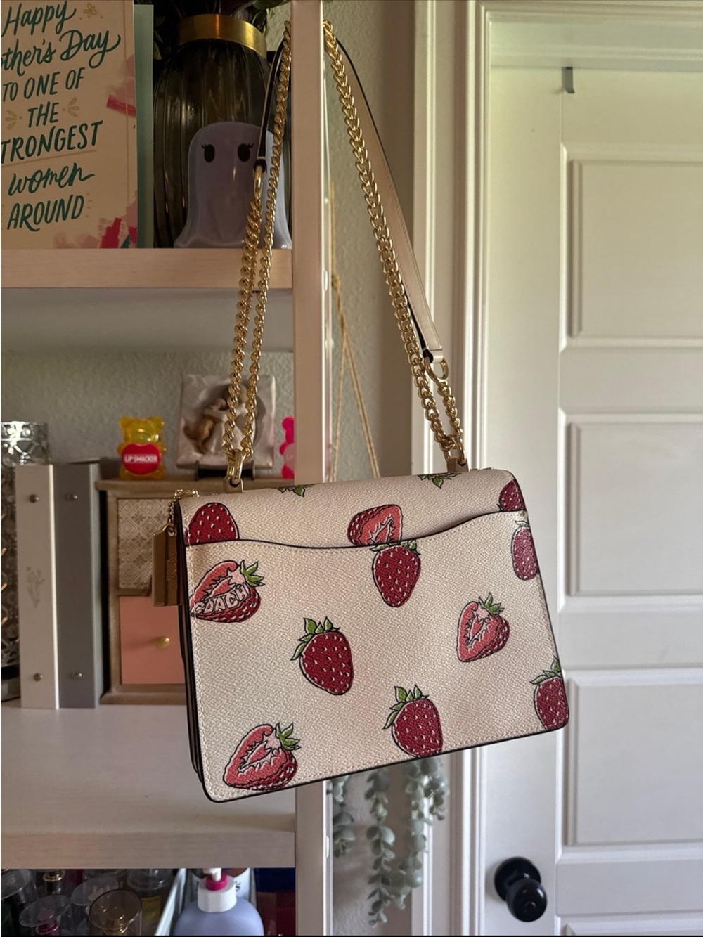 Coach Klare Crossbody Strawberry Bag - Picture 7 of 10